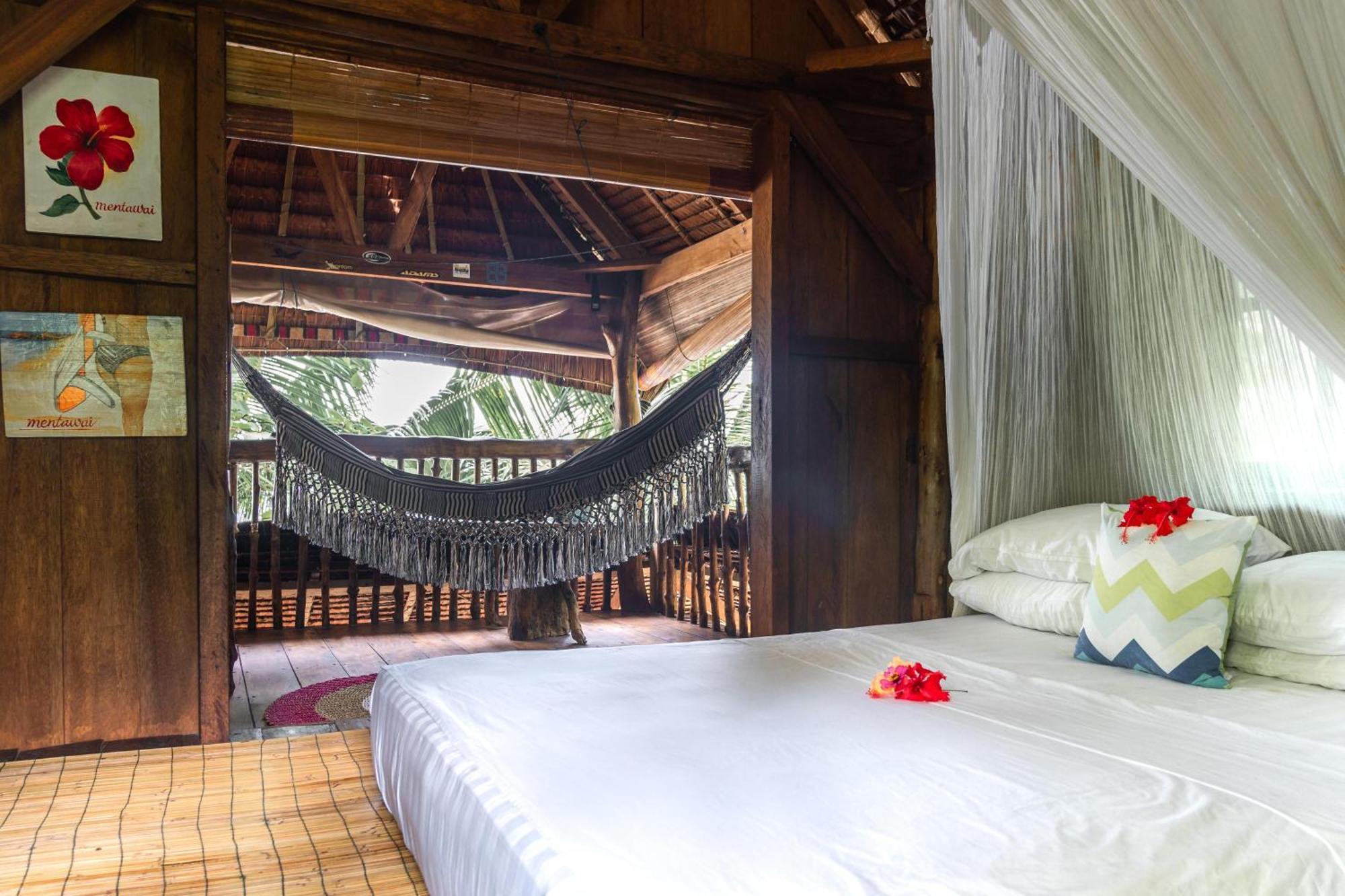 ホテル Mentawai Surf Camp Muarasiberut エクステリア 写真